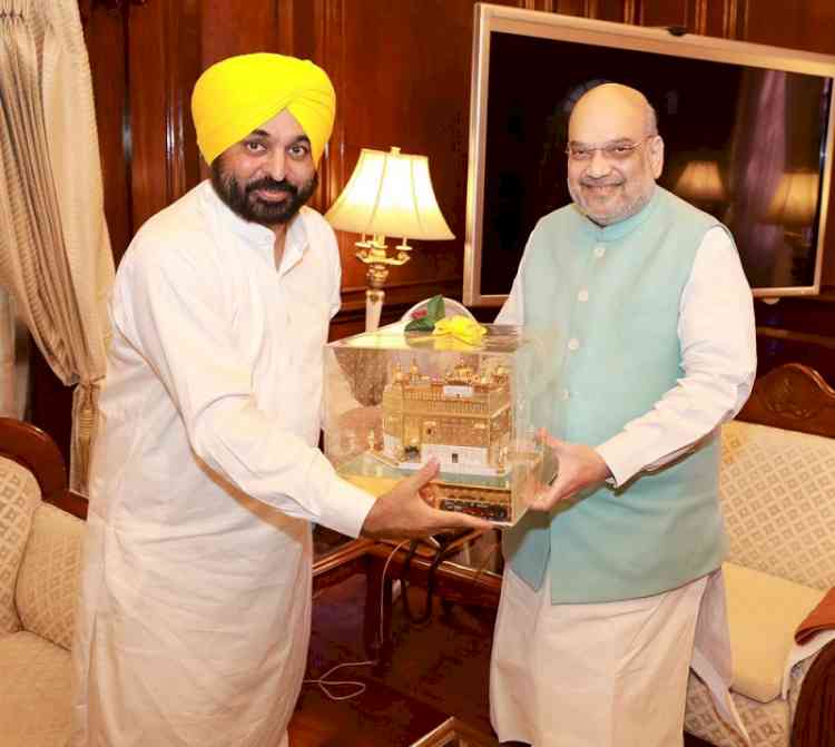 Mann calls on Shah, seeks MSP on basmati, more CAPF companies