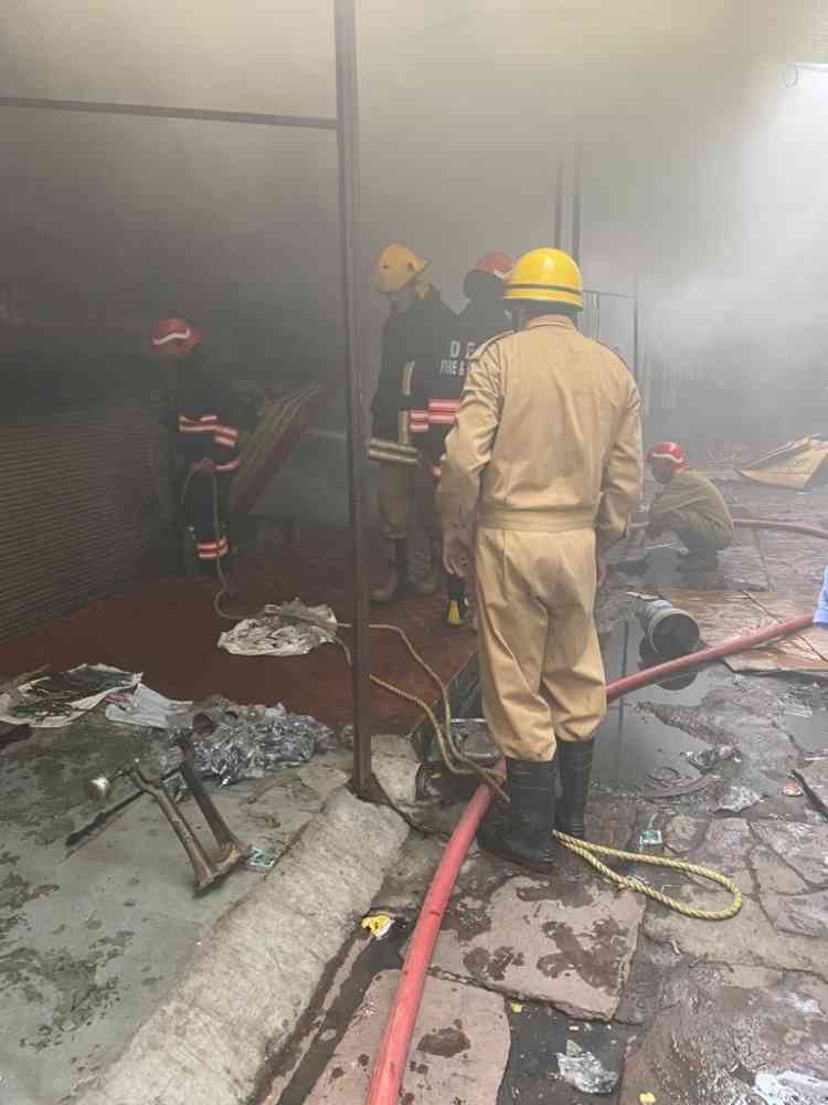 Major fire at Delhi's Jhandewalan cycle market, no injuries