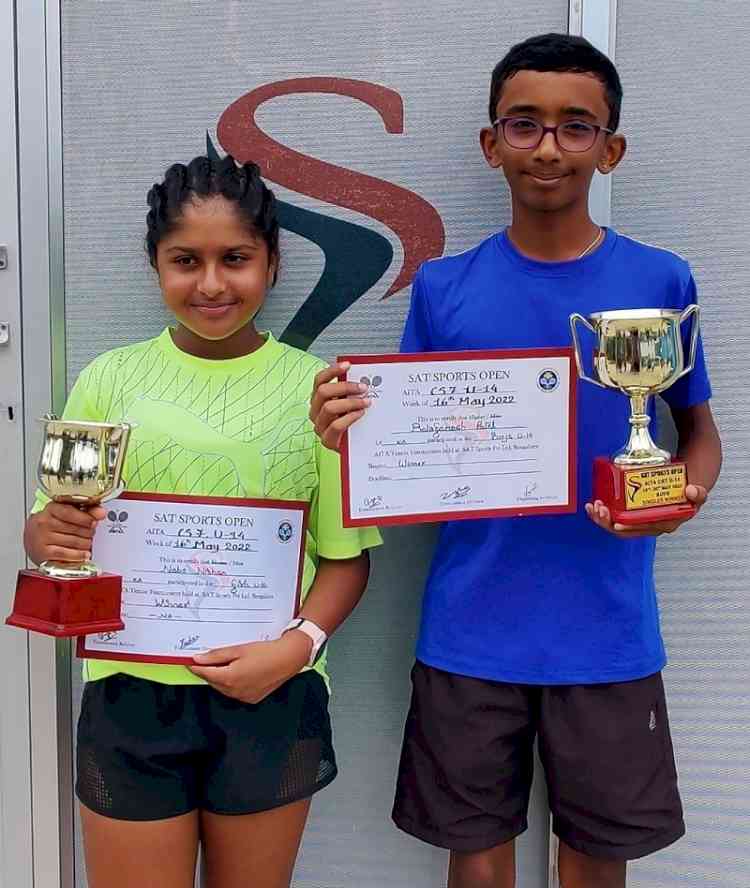 Balaganesh, Naba emerge champions in AITA CS7 U-14 tourney