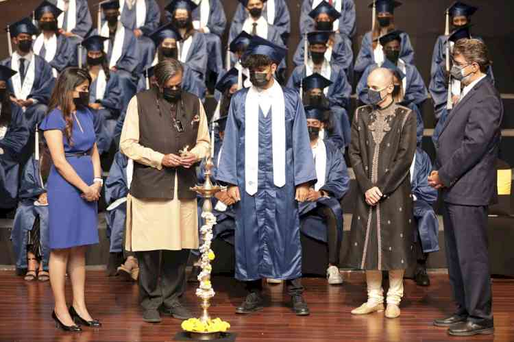 Dr. Shashi Tharoor advises Canadian International School students to craft bright future at graduation ceremony