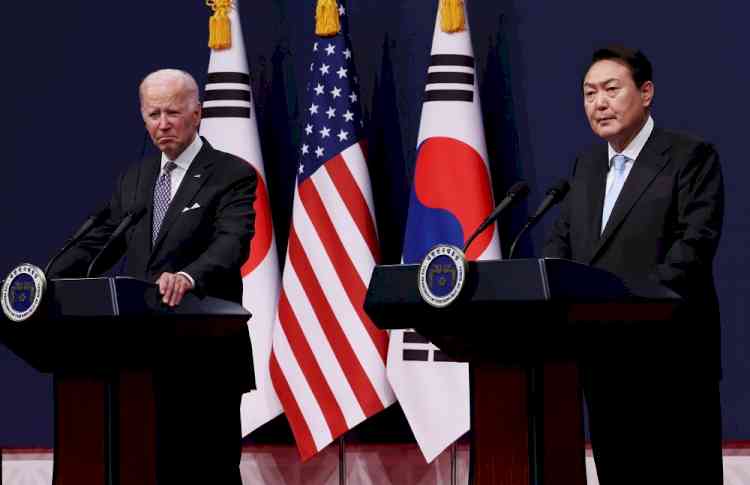 Yoon, Biden agree to expand joint military exercises to cope with N.Korea threats
