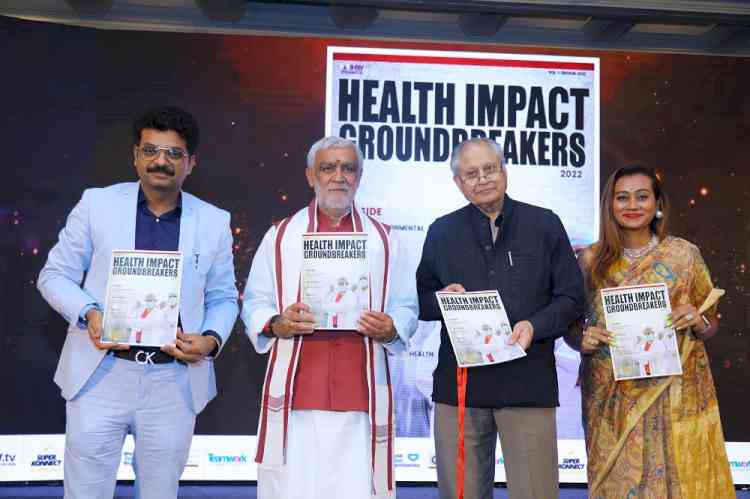 Oil India Ltd and NTPC honoured for CSR Covid19 Relief Efforts at 6th CSR Health Impact Awards 2022