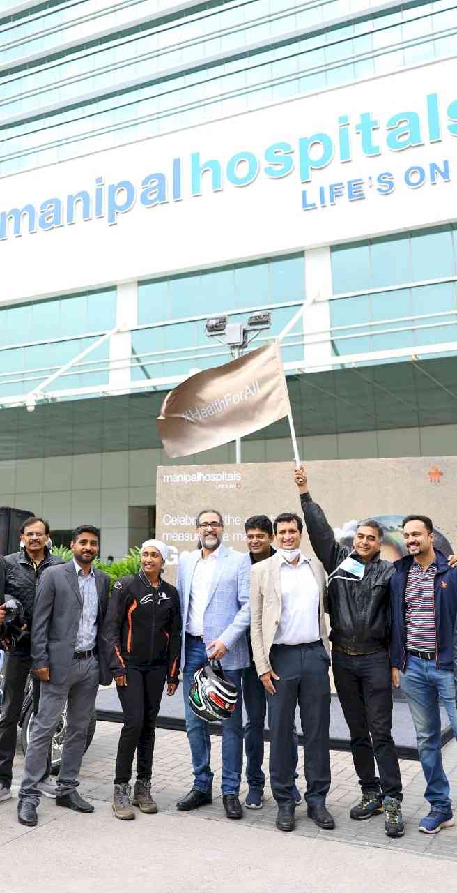 Manipal Hospitals organised bike rally to promote men’s health