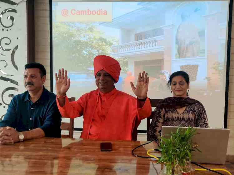 Fifth Dham to come up in Cambodia: Guruji Kumaran Swami