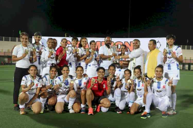 Sub-jr women's hockey nationals: Haryana beat Jharkhand 2-0 to clinch title