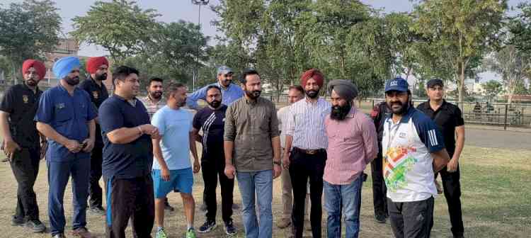 Hayer visits Polo Ground Patiala