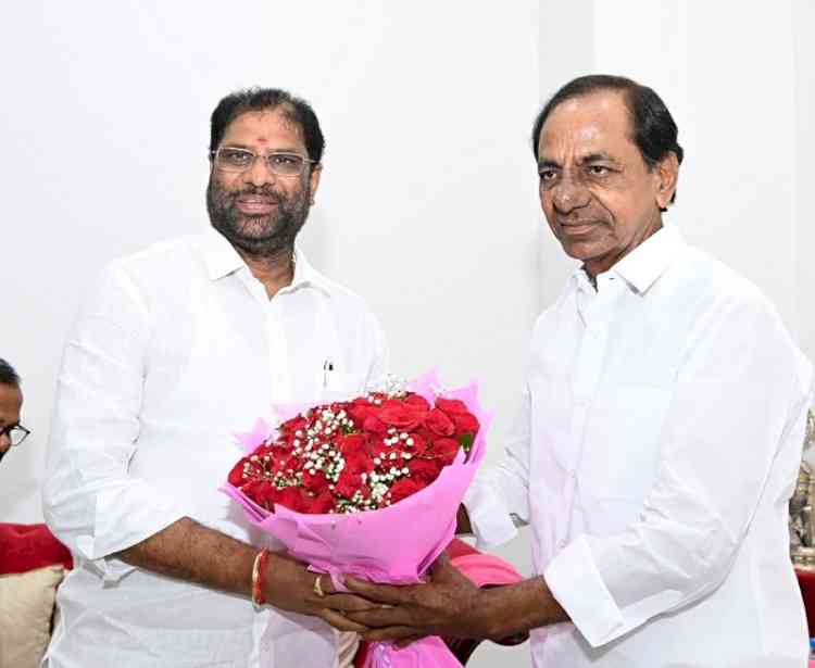 Ravichandra of TRS elected unopposed to Rajya Sabha