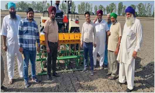 SDM Banga exhorts farmers for direct seeding of rice to save groundwater  