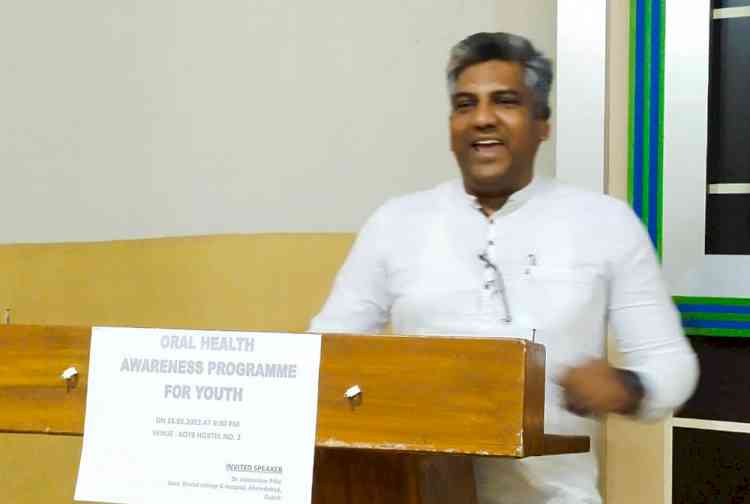 Special lecture on topic of “Oral Health Awareness Among Youth” 