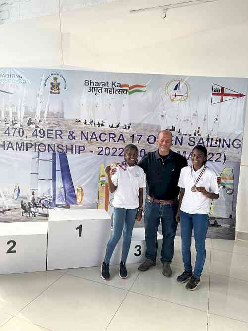 Telangana Sailors bag two National Sailing Medals