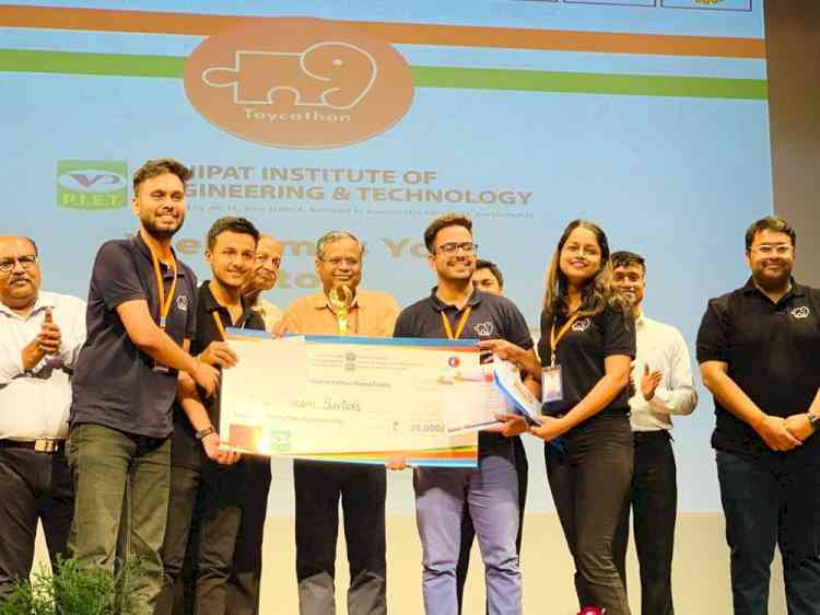 CGC students bag top spot in Toycathon 2022 