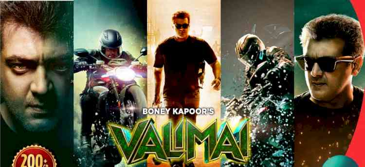 Biggest action entertainer ‘Valimai’ set to have its World Television Premiere on Zee Cinema