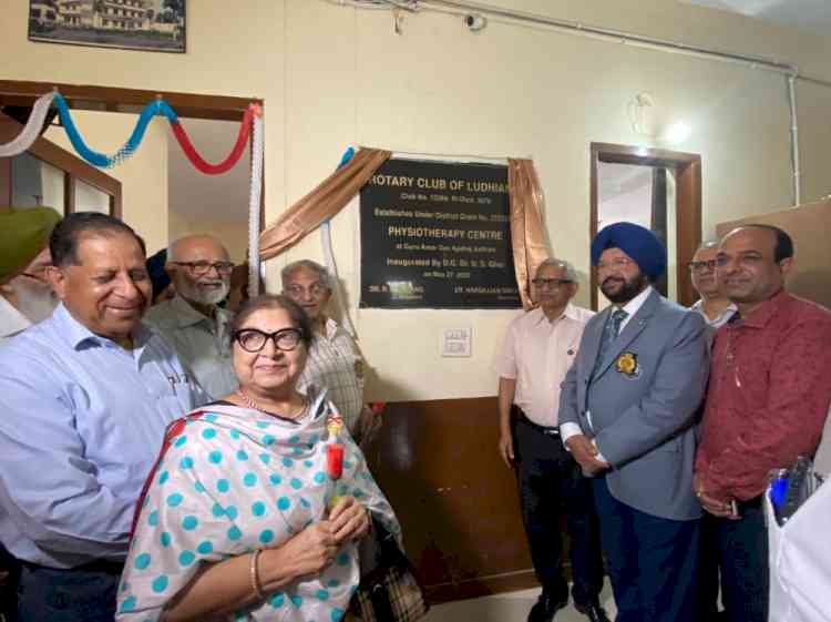 Rotary Club of Ludhiana installs Physiotherapy Unit at Guru Amar Das Apahij Aashram, Sarabha