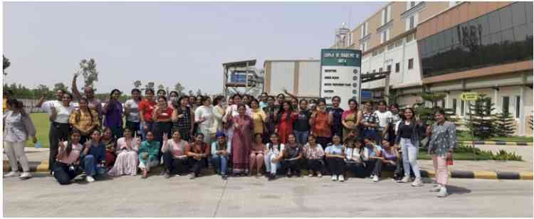 KMV organises educational trip to Ludhiana Beverages Limited