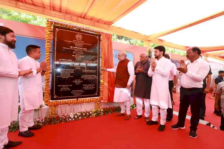 Foundation stone laid for Olympic-level sports centre in Ahmedabad