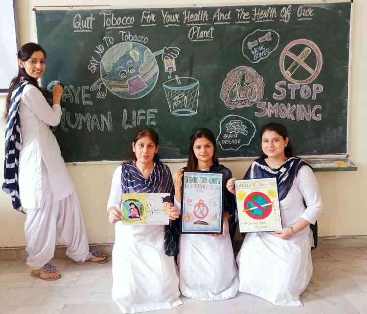 Innocent Hearts College of Education organized ‘World No Tobacco Day’