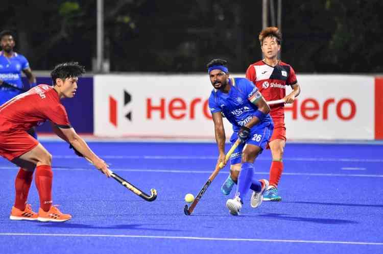 Asia Cup hockey: India play out 4-4 draw against Korea, to face Japan in bronze-medal match