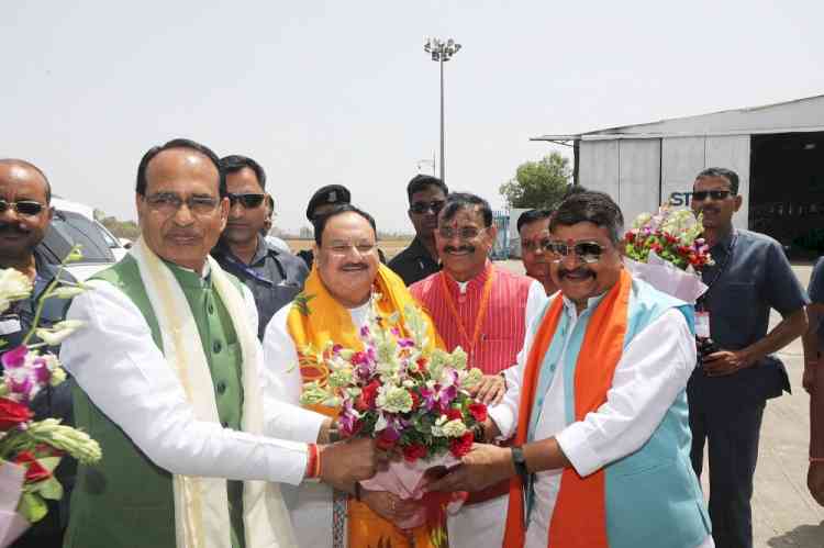 BJP workers scuffle during Nadda's visit to Jabalpur