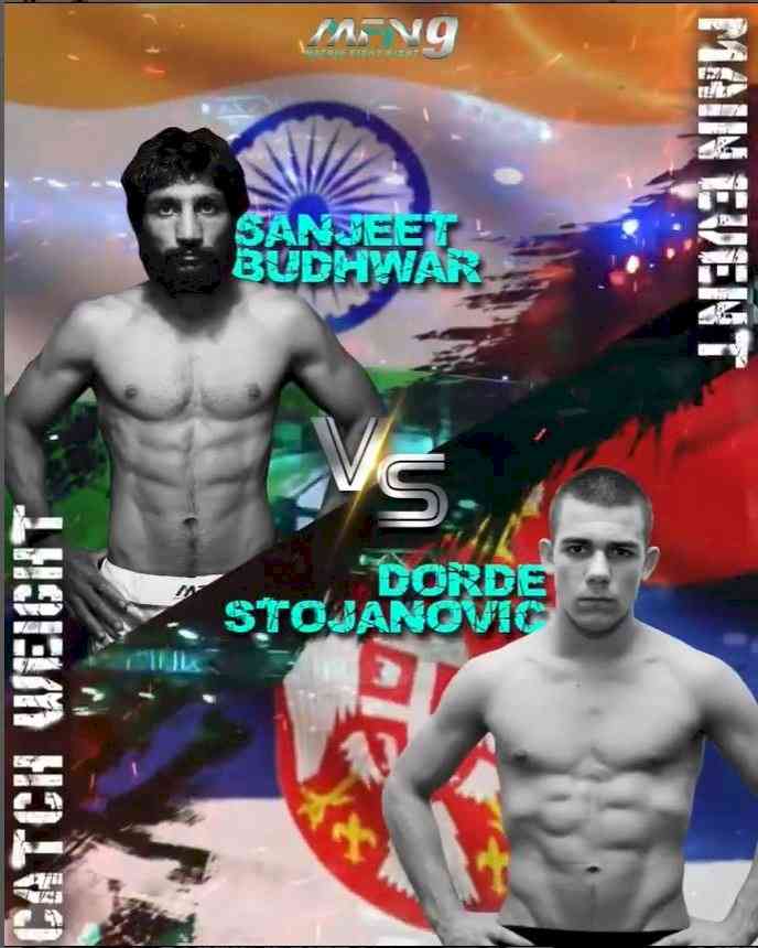 Sanjeet Budhwar to face Serbian Dorde Stojanovic in Matrix Fight Night