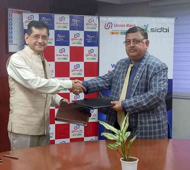 Union Bank of India signs MOU with SIDBI for Co-Financing arrangement of MSMEs