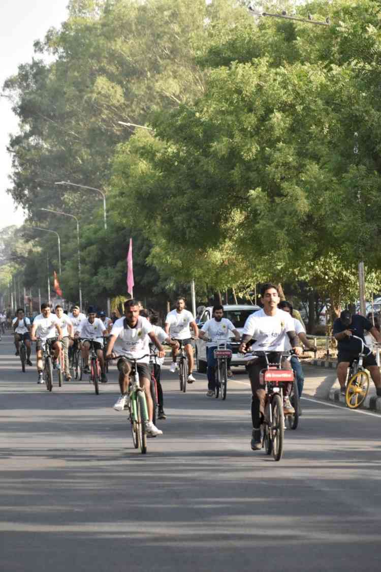 Cycling enthusiasts celebrate World Bicycle Day in Chandigarh
