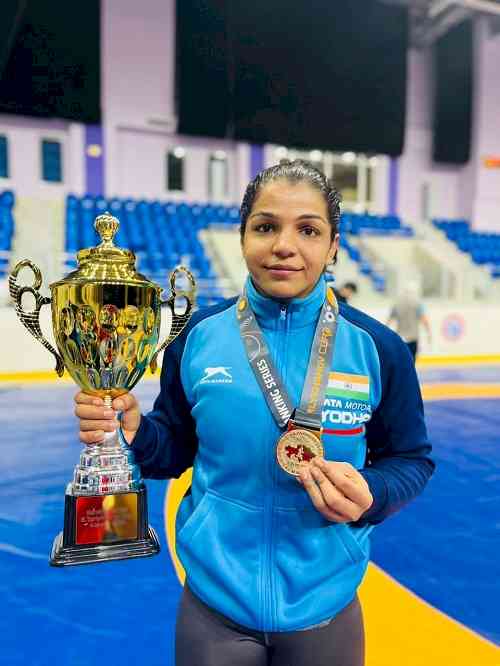 Sakshi, Divya, Mansi bag gold medals in ranking series wrestling in Kazakhstan