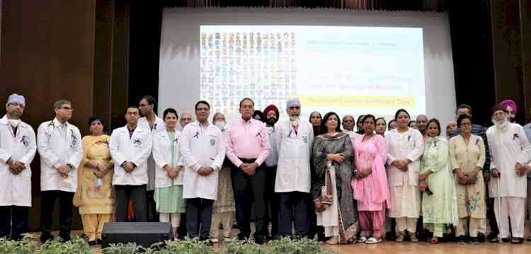 DMCH Cancer Care Centre in collaboration with AOI Ludhiana facilitated their Cancer survivors on National Cancer survivors' Month