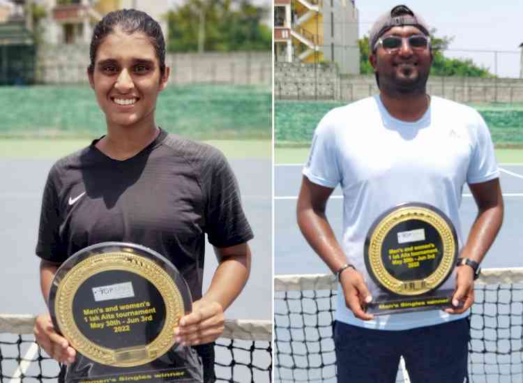 Mohit completes a double, Gayatri emerges women's champ in AITA Pro Circuit event