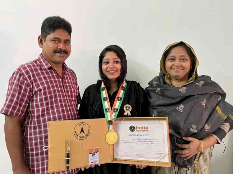 Thiruvananthapuram girl enters India Book of Records for Warli paintings