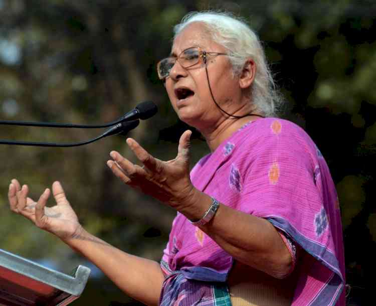 Locals protest against Medha Patkar's visit to Odisha village