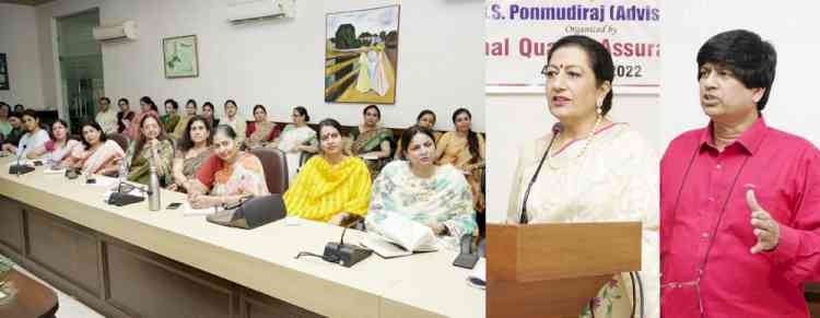 KMV organises workshop on NAAC Methodology 