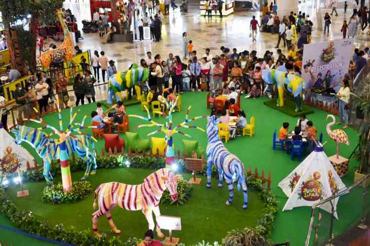 Gaur City Mall puts up a weekend Jungle Safari exclusively for children; Wholesome Prizes will be announced for winners