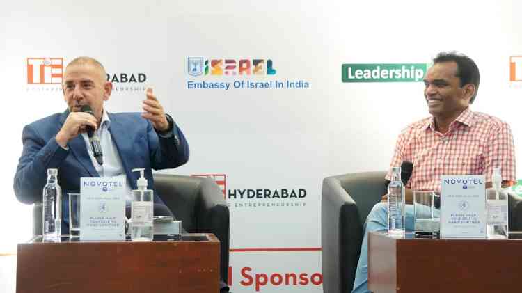 TiE Hyderabad’s Open Mic and Leadership Series held in collaboration with Embassy of Israel in India