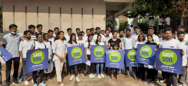 CMRIT organised walkathon on World Environment Day