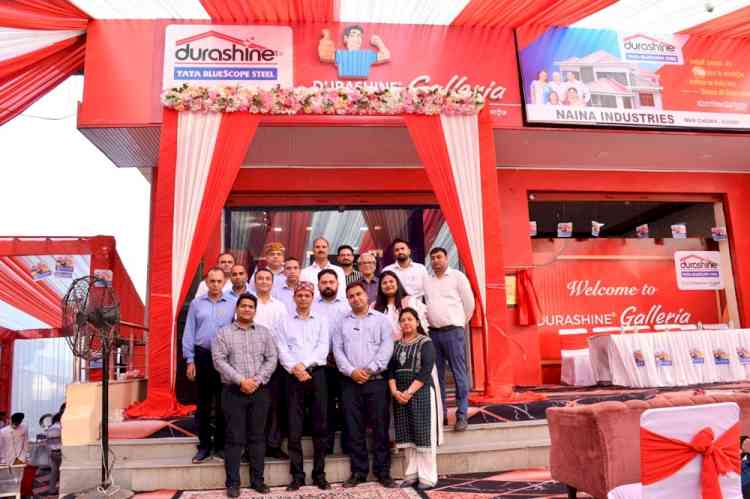 Tata BlueScope Steel launches Durashine Galleria in Ner Chowk (Mandi) Himachal Pradesh