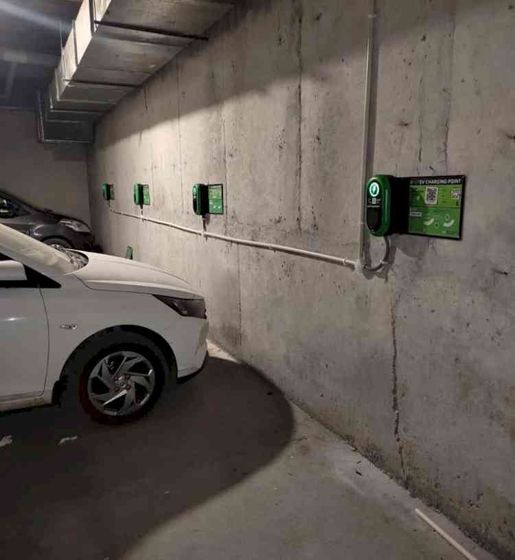 Trehan Iris collaborates with BOLT to facilitate EV charging stations in Iris Tech Park and Iris Broadway in Gurugram  