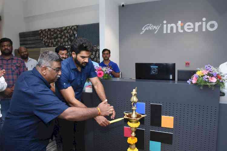 Renowned actor Karthikeya Reddy inaugurates Godrej Interio’s flagship store in Jubilee Hills – Hyderabad