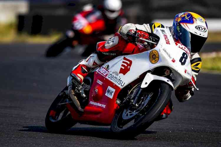 Strong start to Indian National Motorcycle Championship for Honda Racing India team