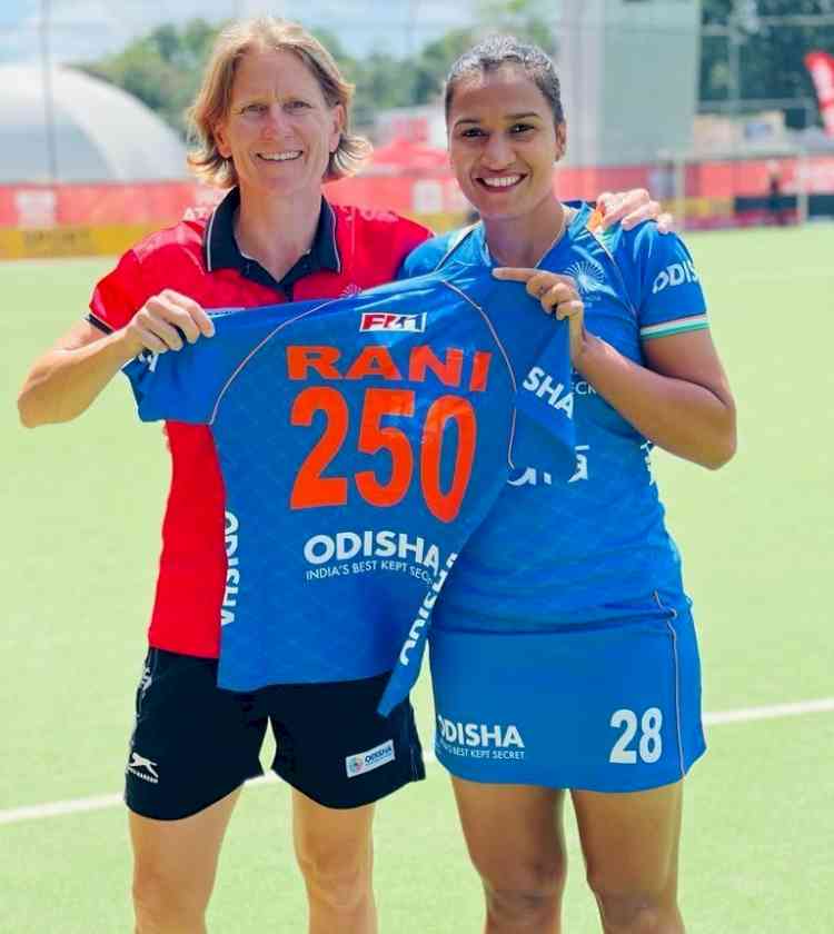 Hockey India congratulates Rani on completing 250 International Caps