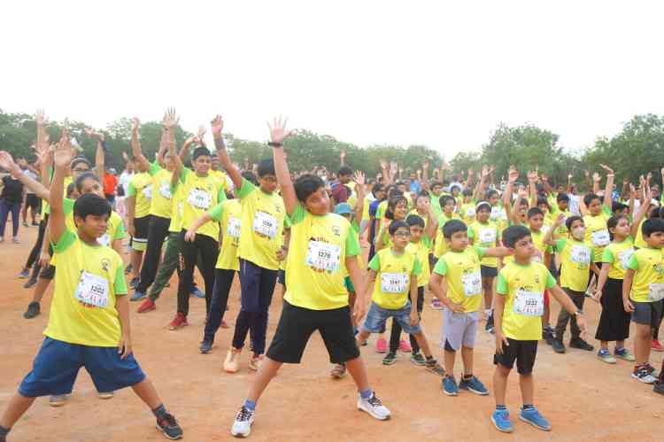 Hyderabad Runners conducts outdoor kids summer camp to promote active lifestyle in kids and teenagers