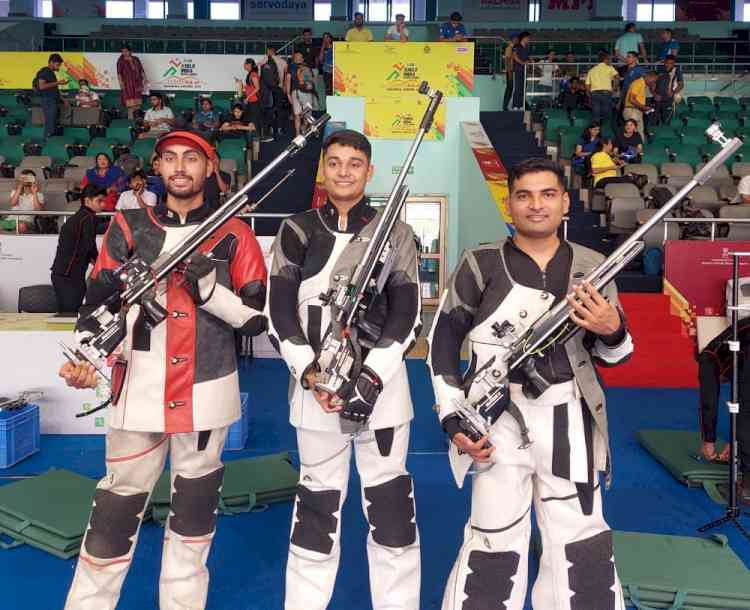 Niraj claims Men's 3P gold at 20th Kumar Surendra Singh Memorial Shooting