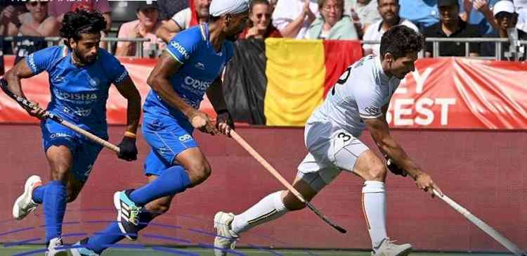 Olympic Champions Belgium beat India 3-2 in a closely-fought battle