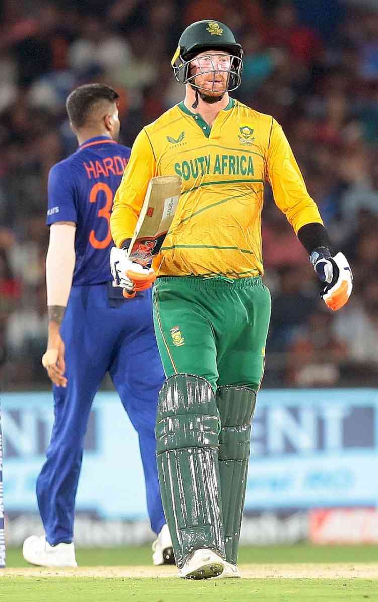 2nd T20I: Klaasen powers South Africa to 4-wicket win, 2-0 series lead over India