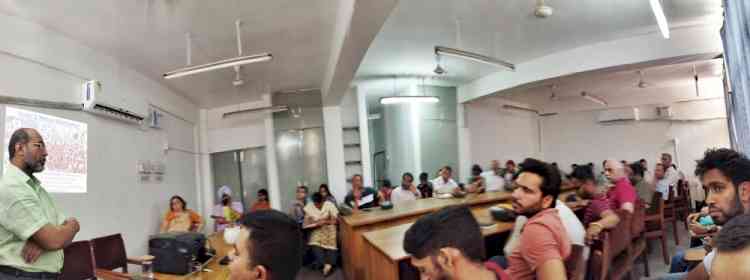 Panjab University organized Special Lecture on “Internal Fault lines in Pakistan” by Capt. Alok Bansal