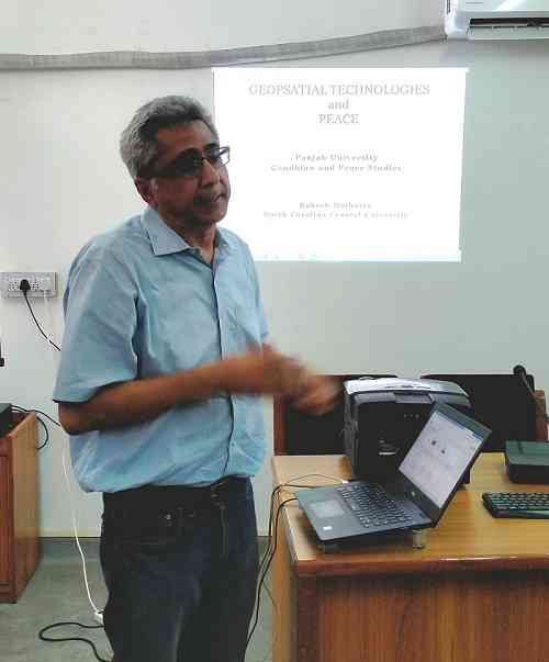 Special Lecture of Foreign Visiting Faculty Geospatial Technologies and Peace