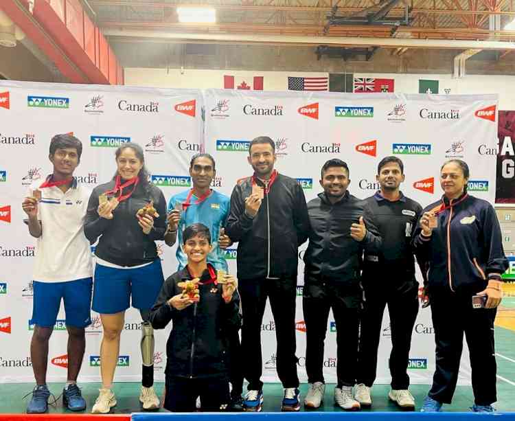 Canada Para Badminton: Joshi, Ramadass bag gold; Pramod Bhagat wins silver as India sign off with 9 medals