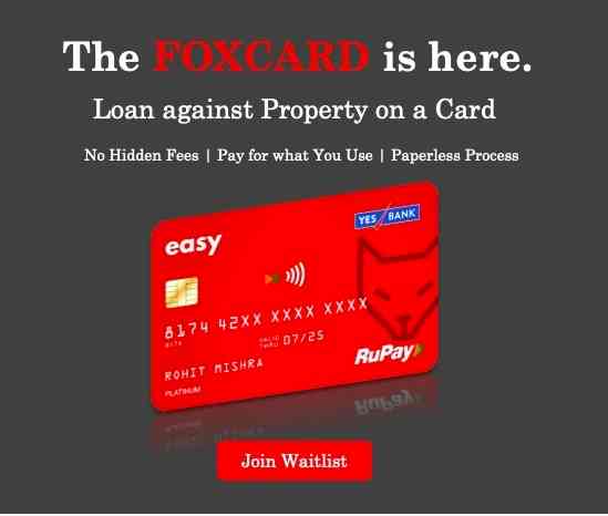 Mortgage tech startup, Easy launches Foxcard  