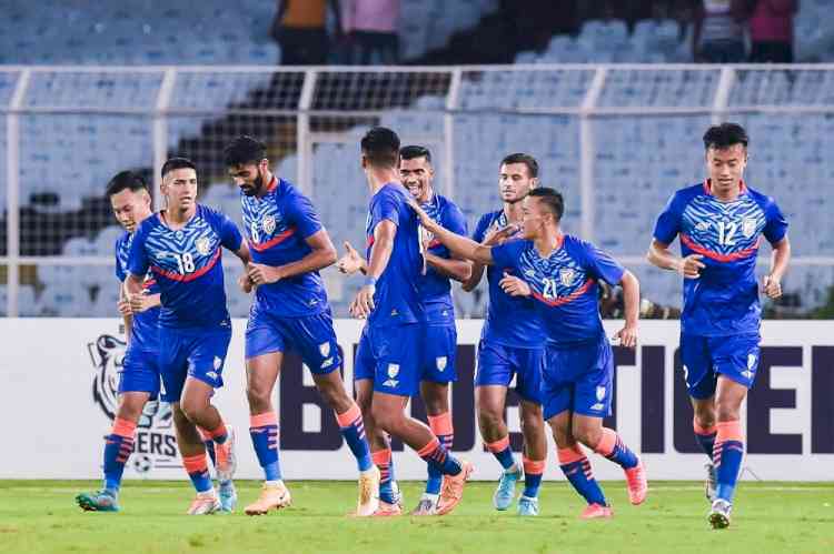 India qualify for AFC Asian Cup with 4-0 win over Hong Kong