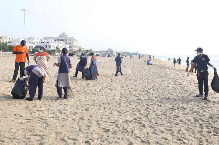 Casa Grande PropCare initiates massive beach clean drive