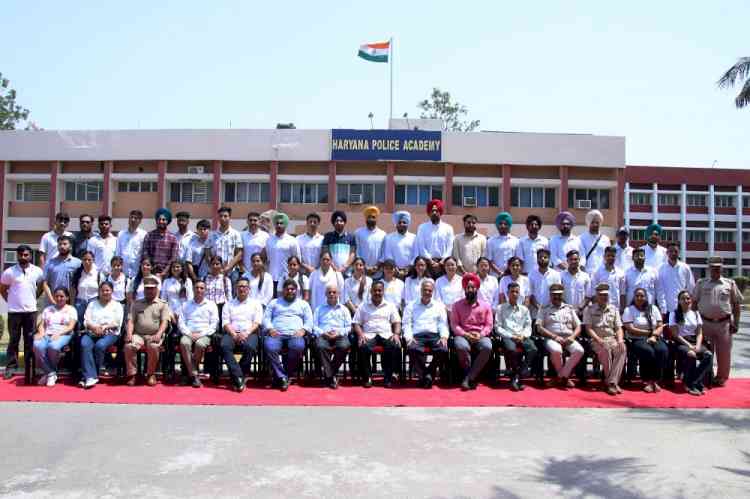 1-Day visit to Haryana Police Academy, Madhuban, Karnal, Haryana